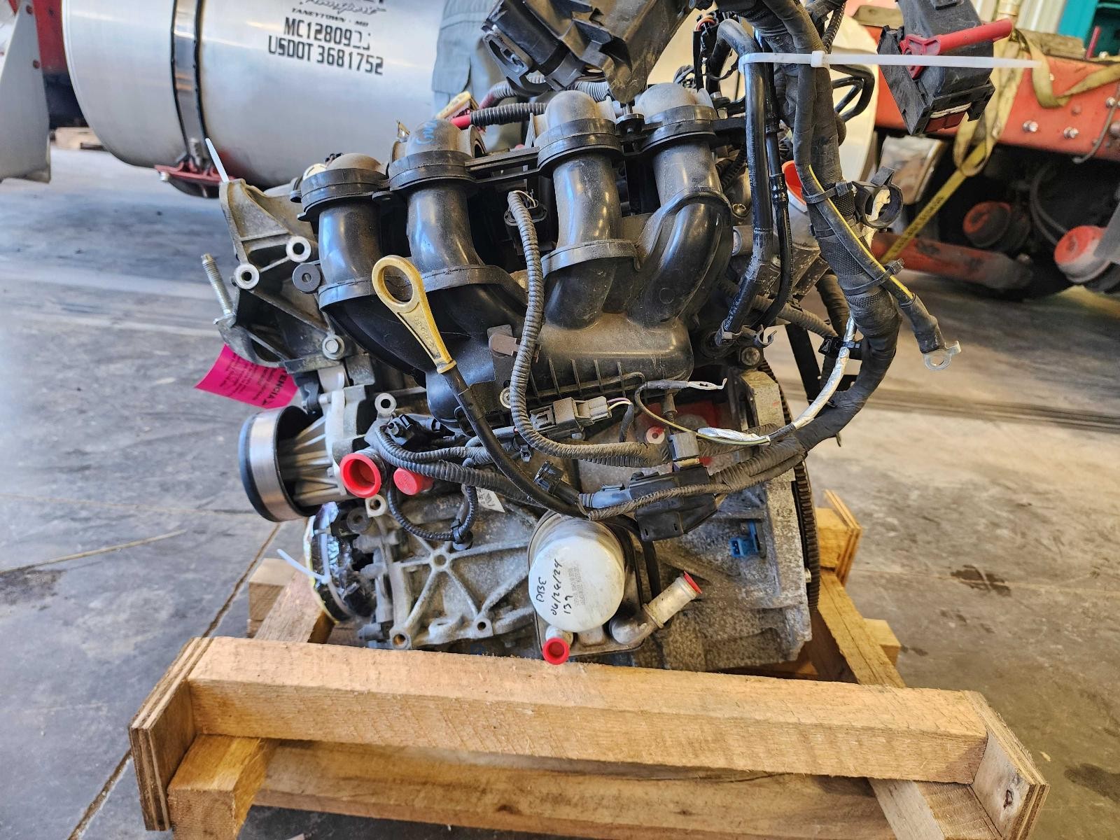 Used Engine Complete Assembly fits: 2016 Ford Fiesta 1.6L VIN J 8th digit Grade