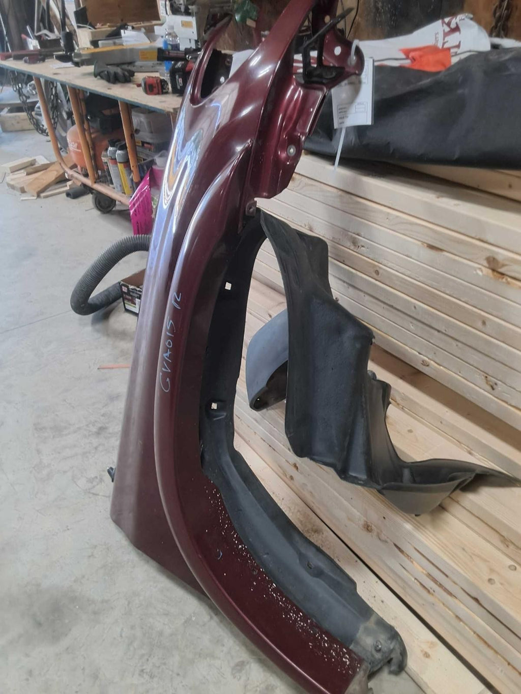 Used Front Right Fender fits: 2004 Toyota Tundra R. w/fender flare Front Right G