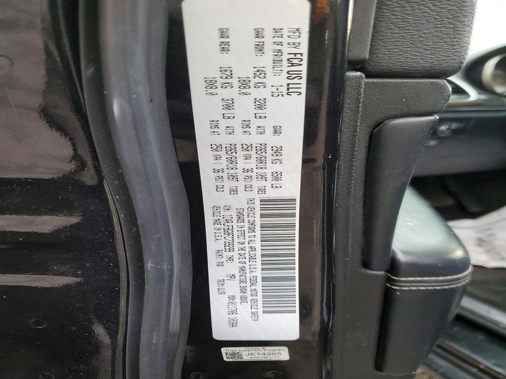 Used Alternator fits: 2015 Jeep Grand cherokee 3.6L 180 amp Grade A