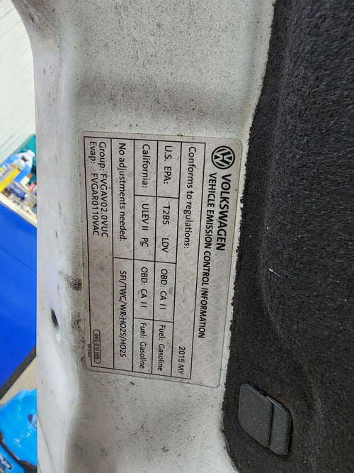 Used A/C Selector Switch fits: 2015 Volkswagen Jetta Sdn single zone climatic w/