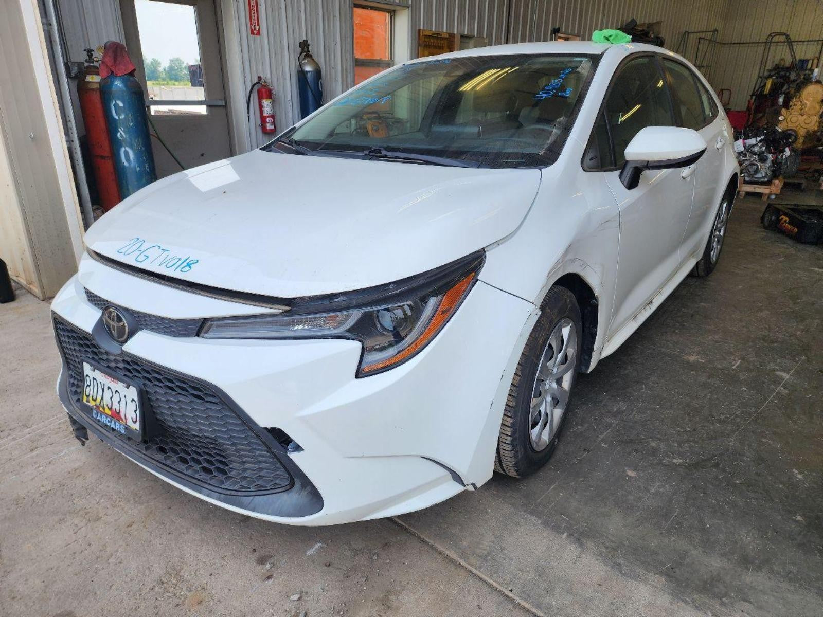 TOYOTA COROLLA L Headlamp Sedan, North America built, triple beam, w/o smoked 