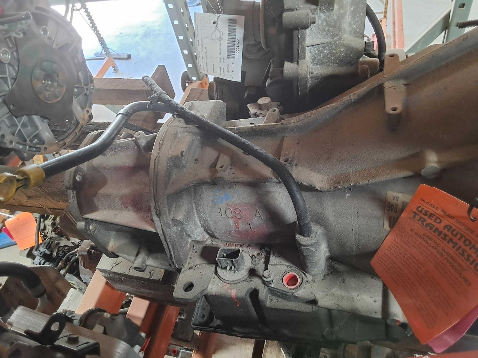 Used Automatic Transmission Assembly fits: 2004 Jeep Wrangler AT 4.0 Grade C