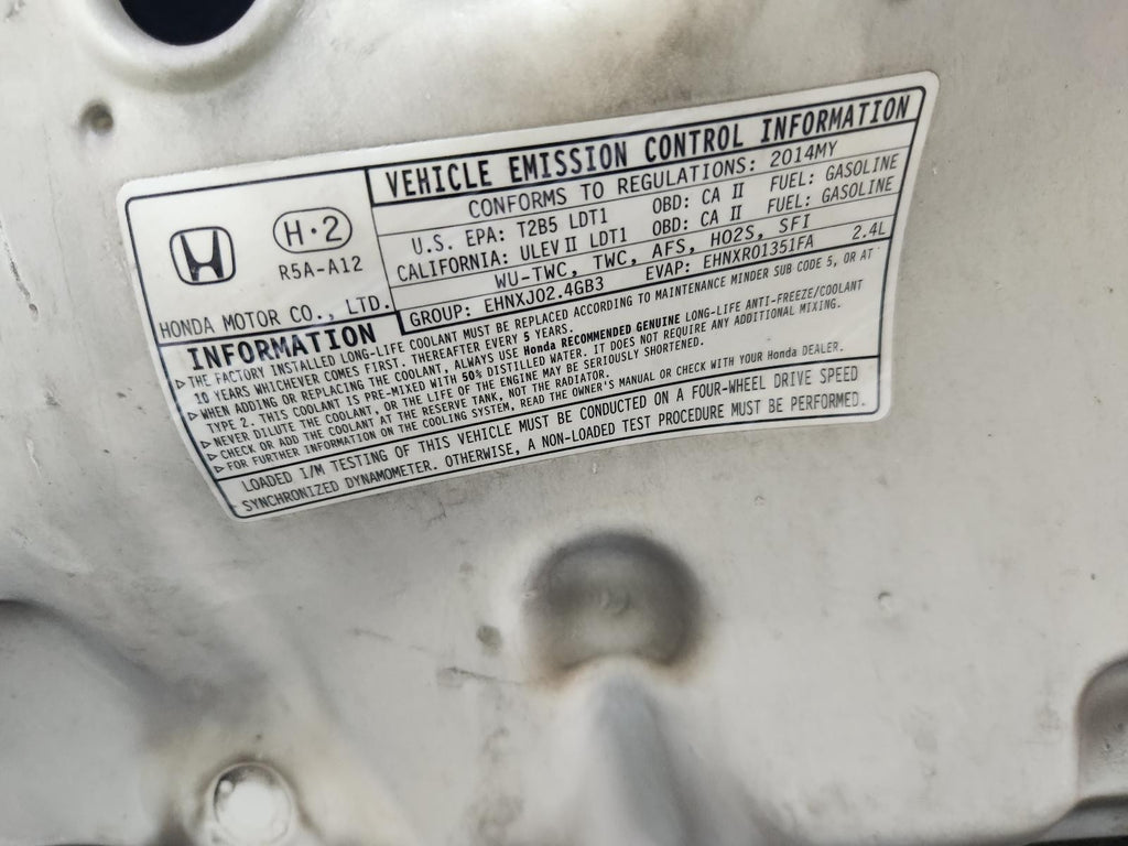Used HVAC Blower Motor fits: 2014 Honda Cr-v  Grade A
