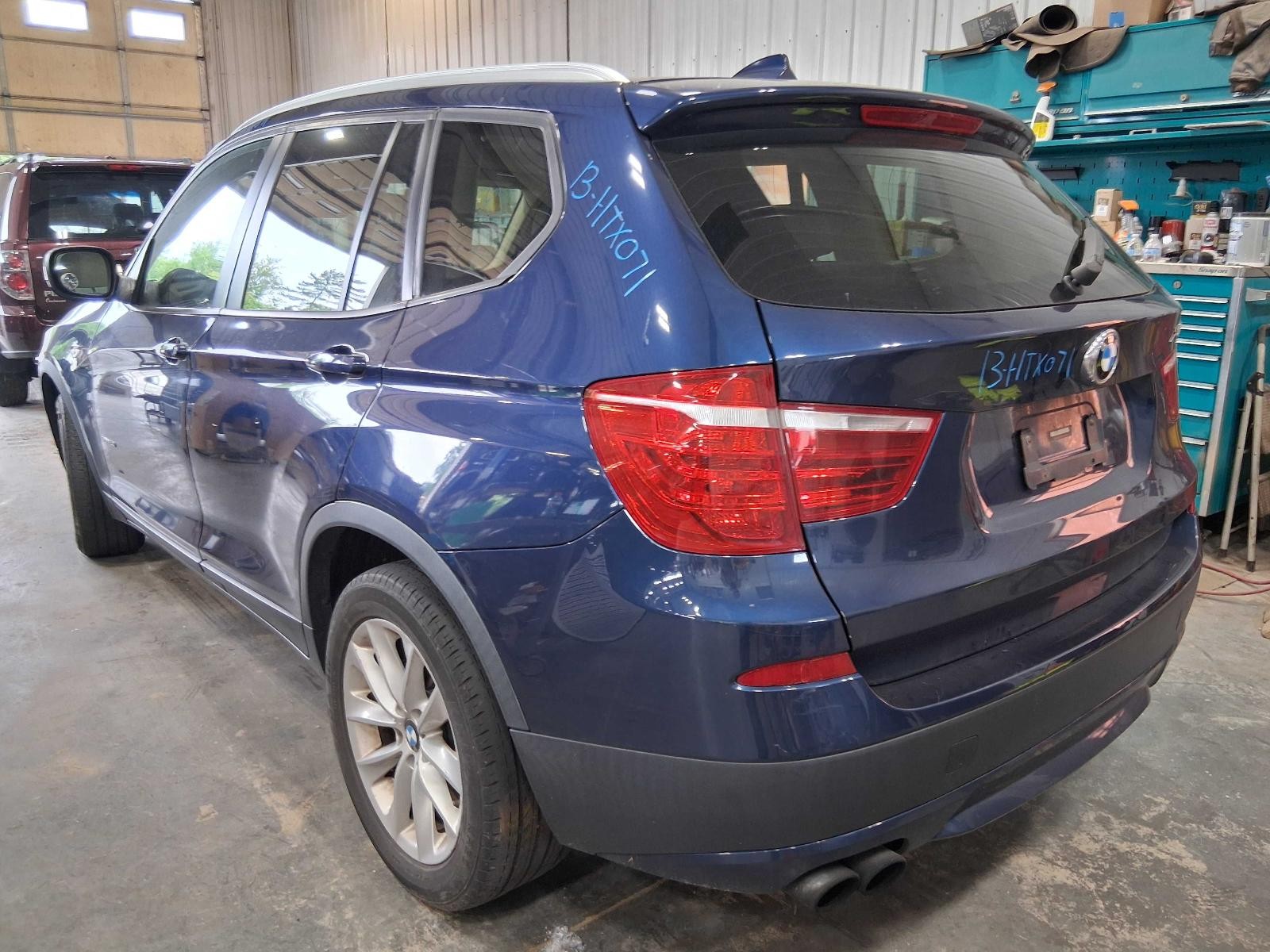 Used Right Tail Light Assembly fits: 2013 Bmw X3 quarter mounted w/o opt 522 Rig