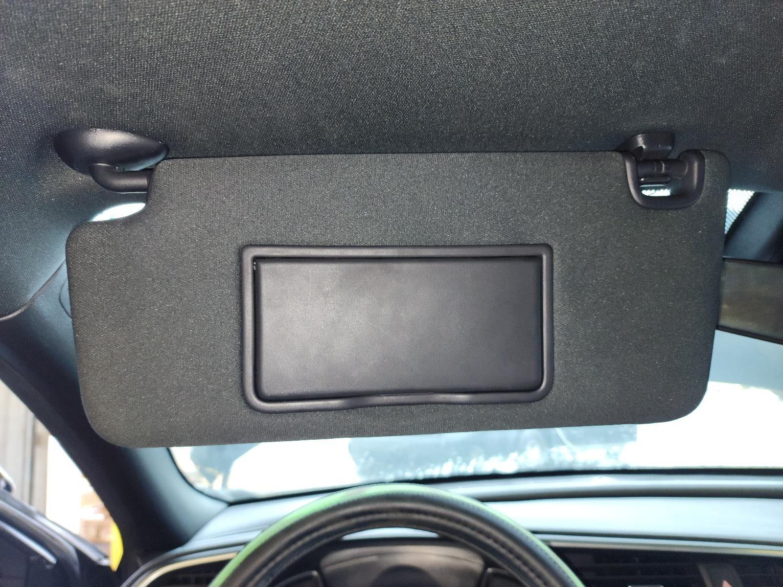 Used Left Sun Visor fits: 2019 Honda Civic w/o illumination Left Grade A