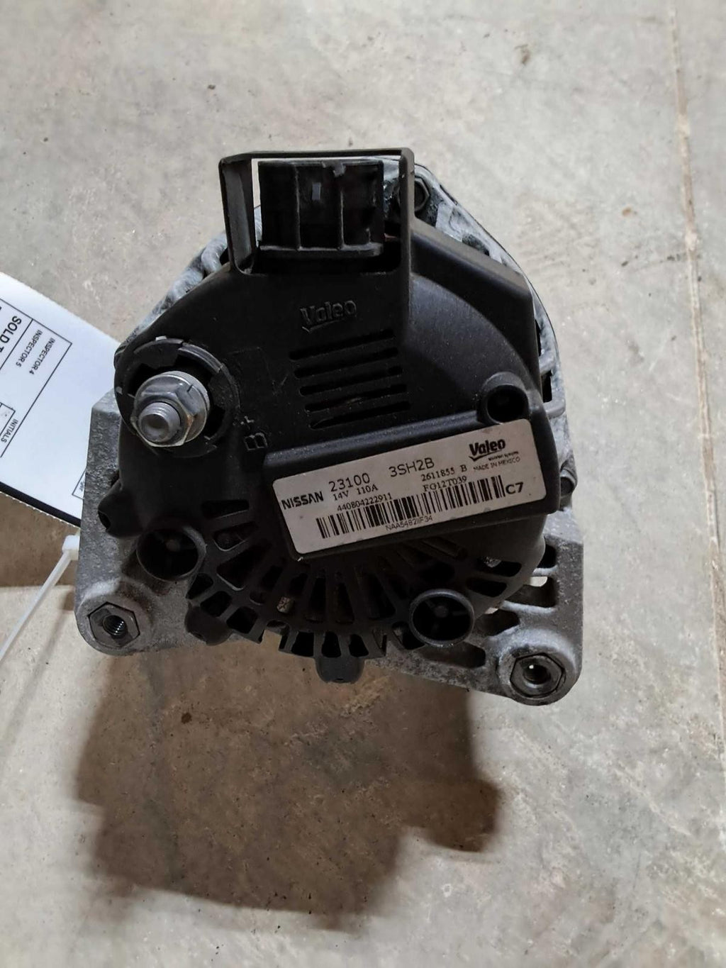 Used Alternator fits: 2014 Nissan Sentra 1.8 Grade A