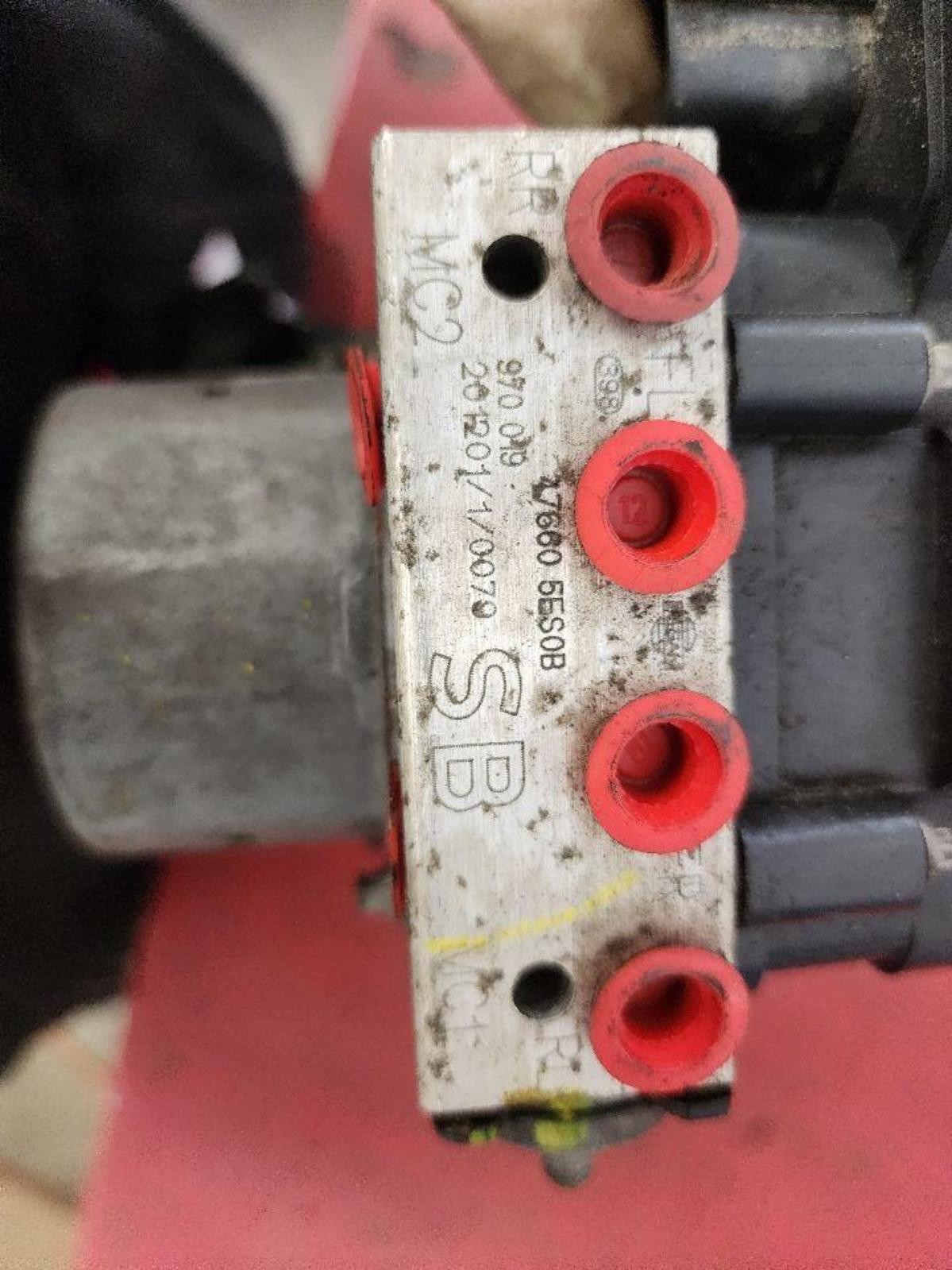 NISSAN VERSA Anti-Lock Brake Part ID 47660-5ES0B 21 22 23