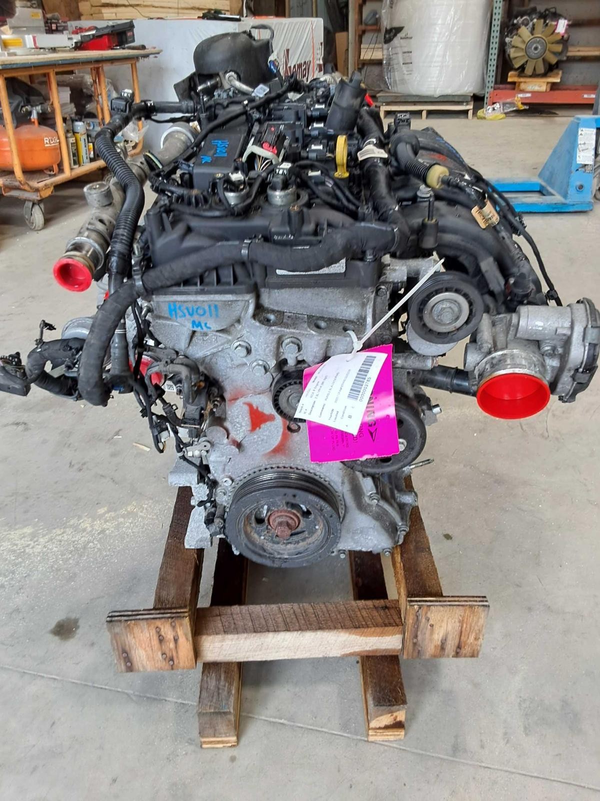 Used Engine Complete Assembly fits: 2020 Ford Mustang 2.3L VIN H 8th digit turbo