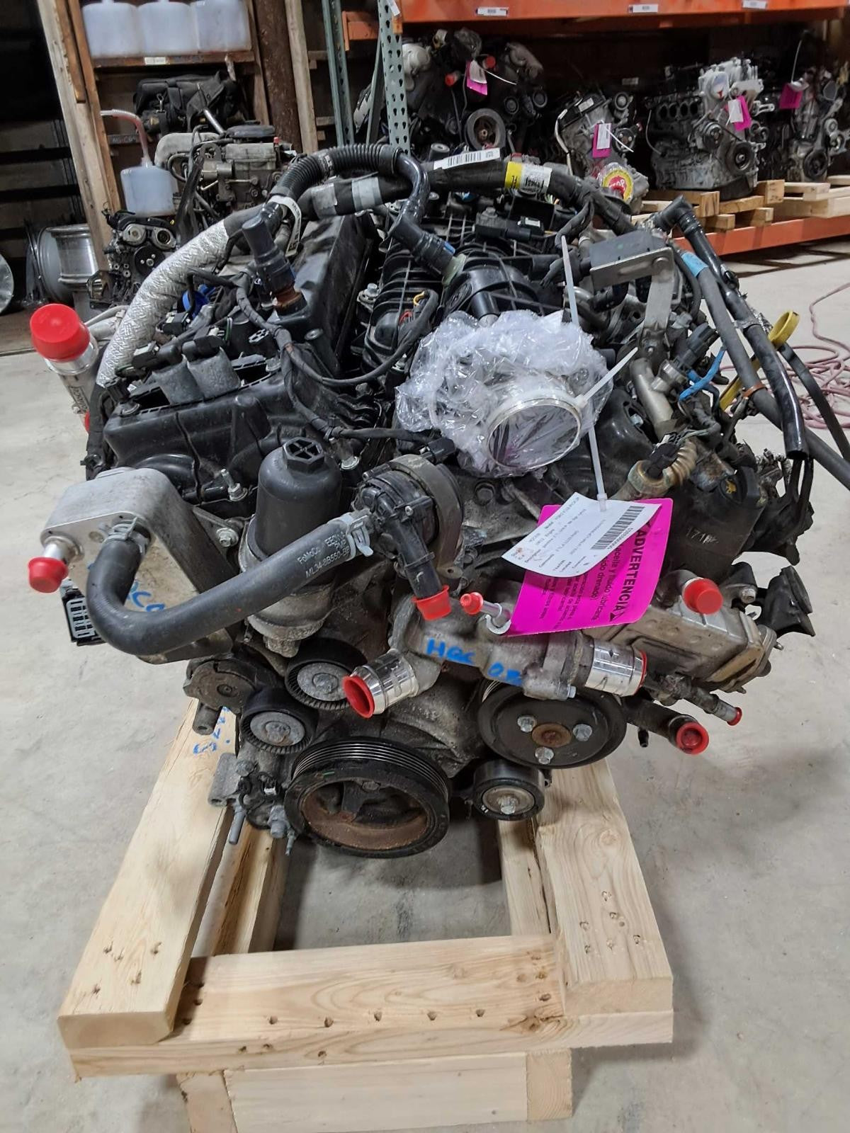Used Engine Complete Assembly fits: 2023 Ford F150 PICKUP gasoline 2.7L VIN P 8t