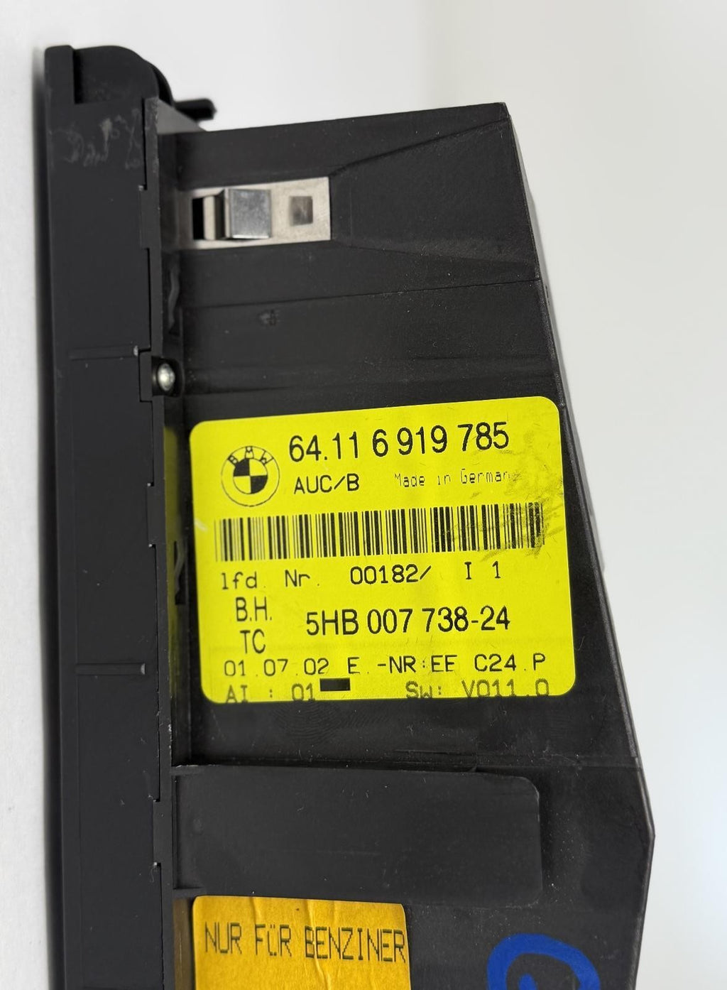 2001-2006 BMW 330i E46 CLIMATE TEMPERATURE CONTROL HEATER A/C OEM