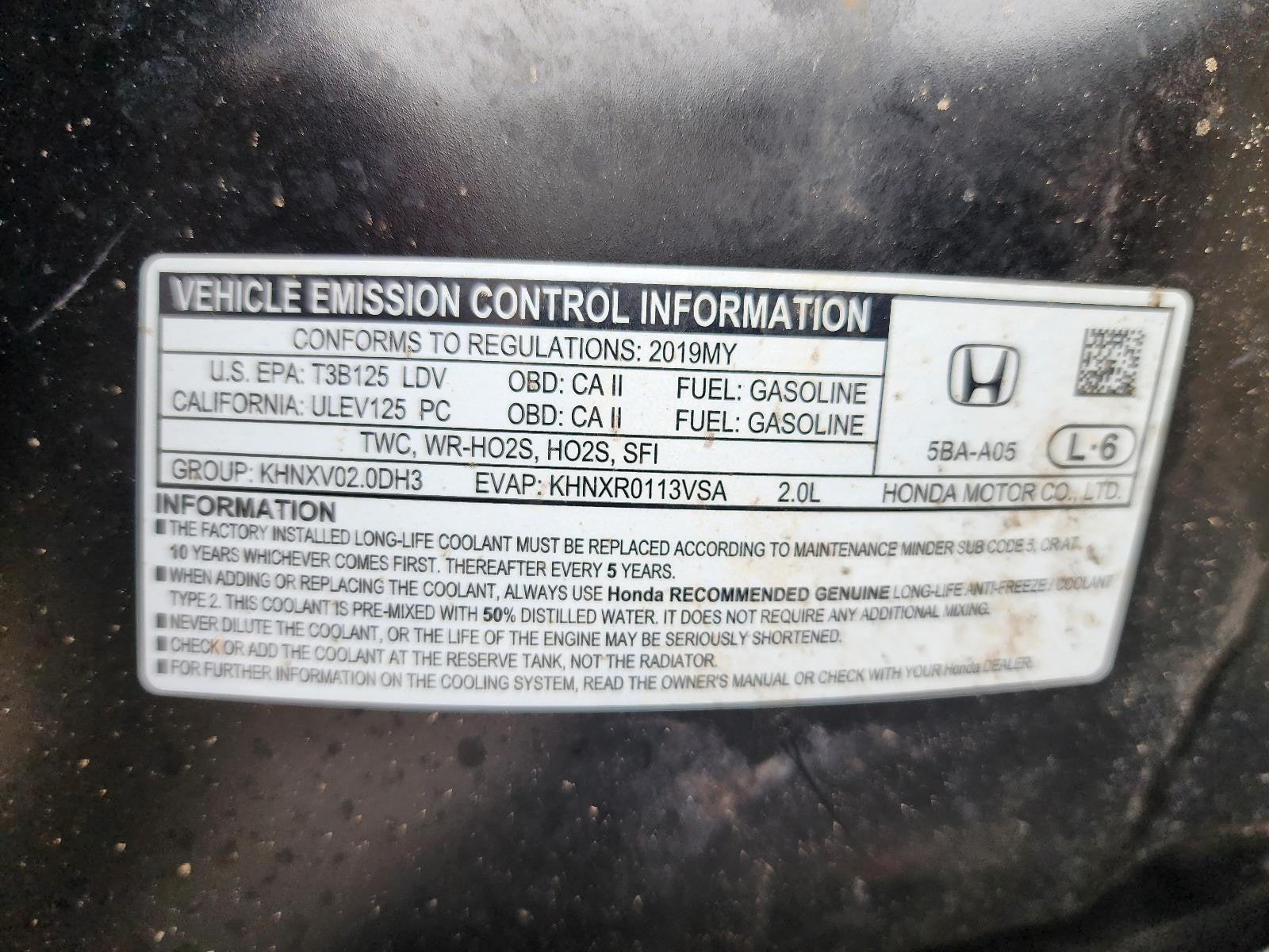 Used Engine Coolant Reservoir fits: 2019 Honda Civic Coupe Grade A