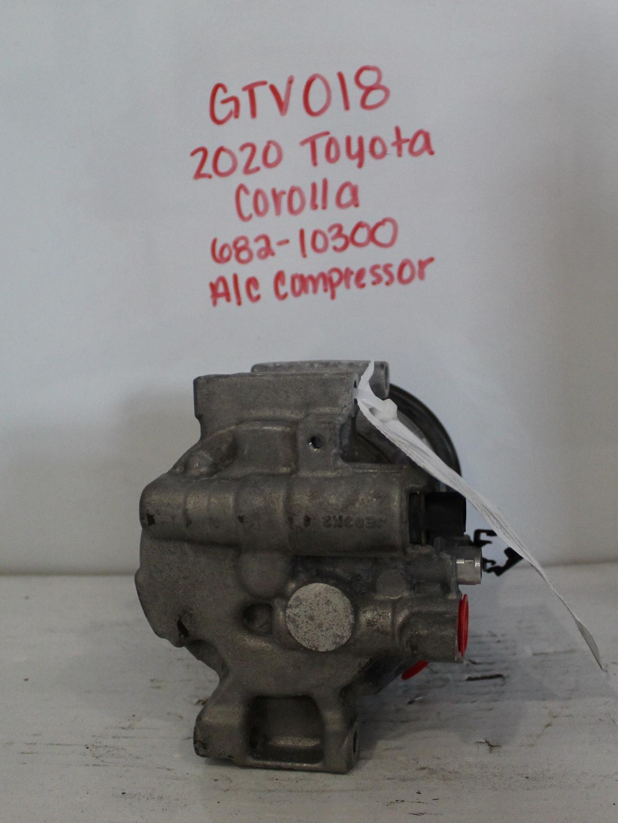 Used A/C Compressor fits: 2020 Toyota Corolla Sedan 1.8L 2ZRFAE engine Grade A