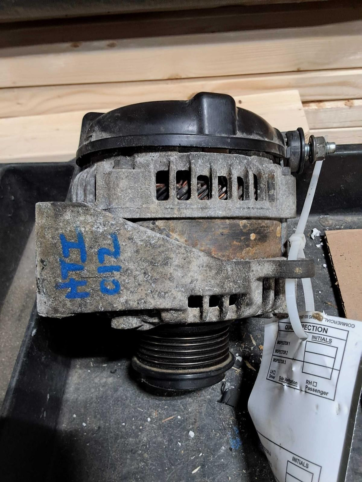 Used Alternator fits: 2015 Gmc Sierra 1500 pickup 150 amp opt KG4 6.6 Grade B