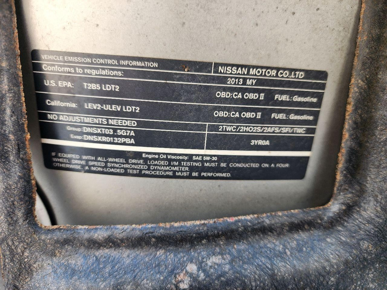 Used Starter Motor fits: 2013 Nissan Murano AT 3.5L 6 cylinder Sdn from 6/12 Gra