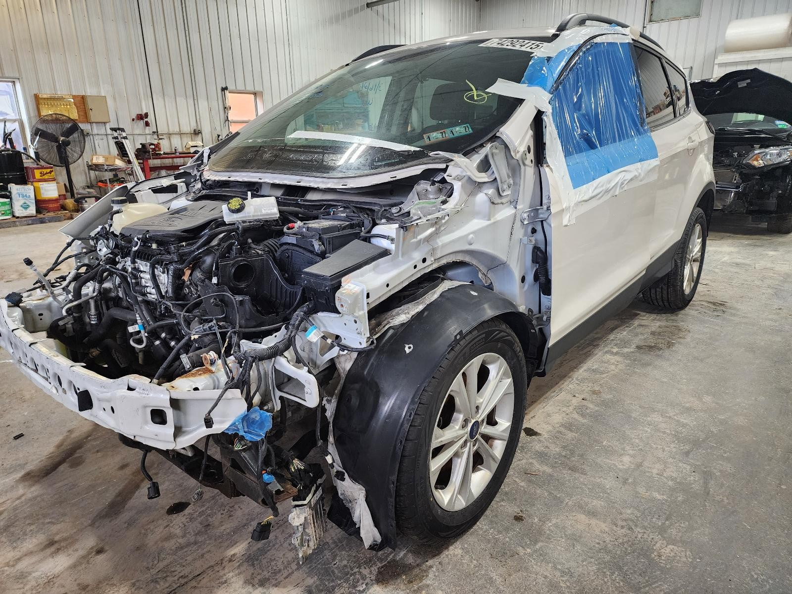 Used HVAC Blower Motor fits: 2017 Ford Escape automatic temperature control Grad
