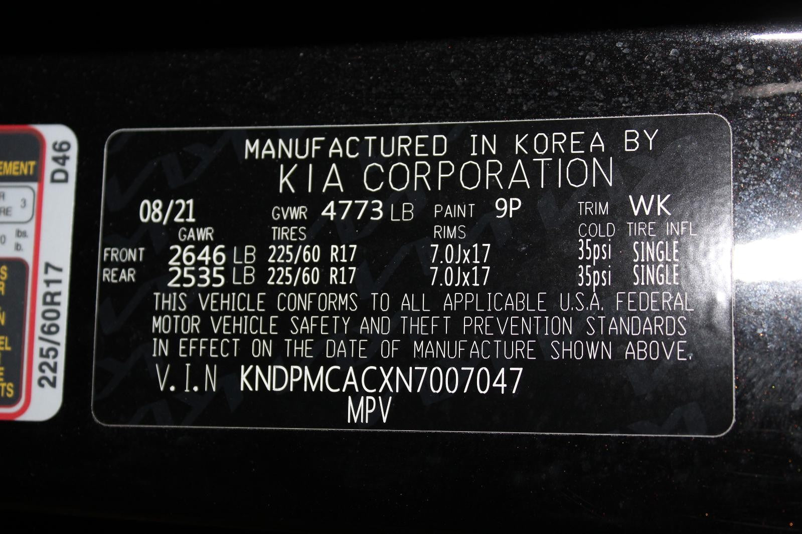 Used Windshield Wiper Motor fits: 2022 Kia Sportage Sedan Grade A