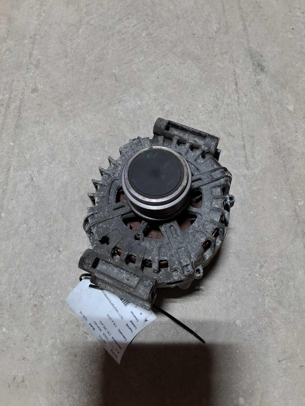 Used Alternator fits: 2017 Audi A6 2.0L 180 amp Grade A
