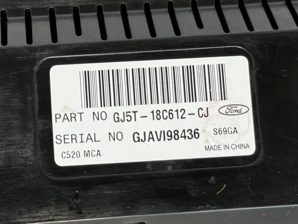 2018-2019 FORD ESCAPE TEMPERATURE CLIMATE CONTROL HEATER A/C OEM