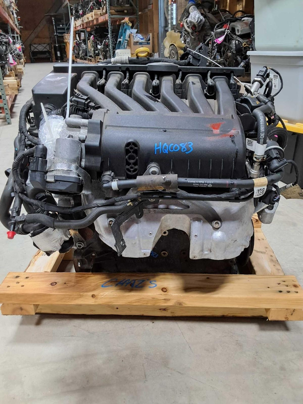 Used Engine Complete Assembly fits: 2018 Volkswagen Atlas 3.6L VIN E 5th digit G