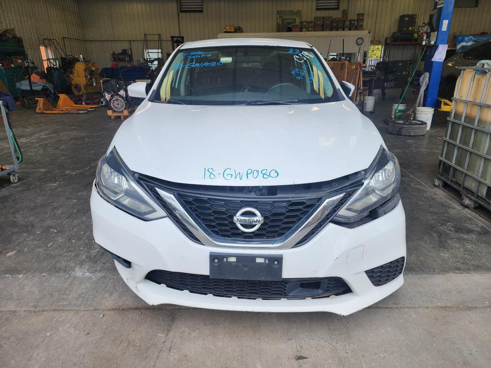 Used Left Tail Light Assembly fits: 2018 Nissan Sentra quarter panel mounted Lef