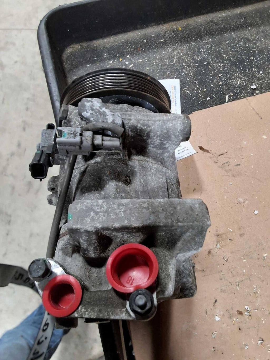 Used A/C Compressor fits: 2017 Nissan Rogue VIN 5 1st digit USA built Grade A