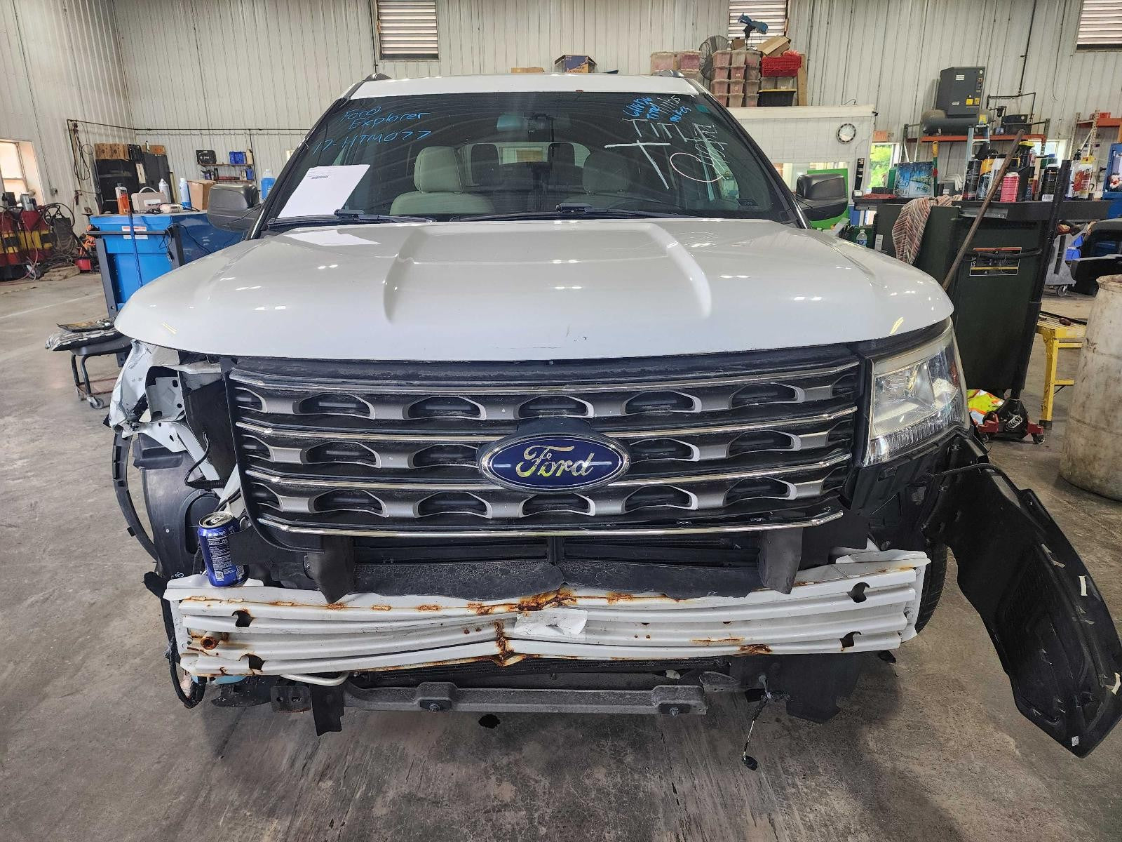 Used Speedometer Gauge fits: 2017 Ford Explorer MPH ID GB5T-10849-AJ Grade A