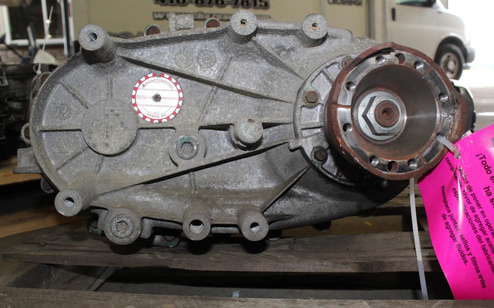 JEEP WRANGLER Transfer Case (3.6L), AT, ID 52123497AA 12 13 14 15 16 17