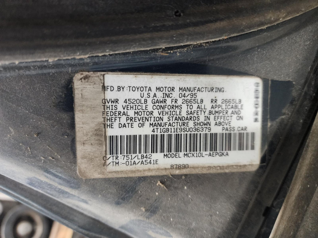 Used Front Bumper Reinforcement Front fits: 1995 Toyota Avalon Front Grade A
