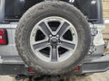 Used Wheel fits: 2018 Jeep Wrangler VIN X 6th digit JL body 18x7-1/2 5 spoke str