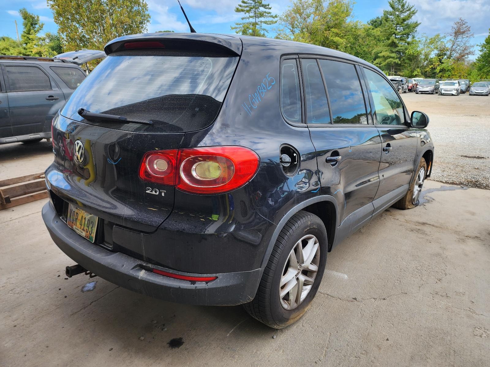 Used Starter Motor fits: 2011 Volkswagen Tiguan exc. City 2.0L gasoline Bosch ma