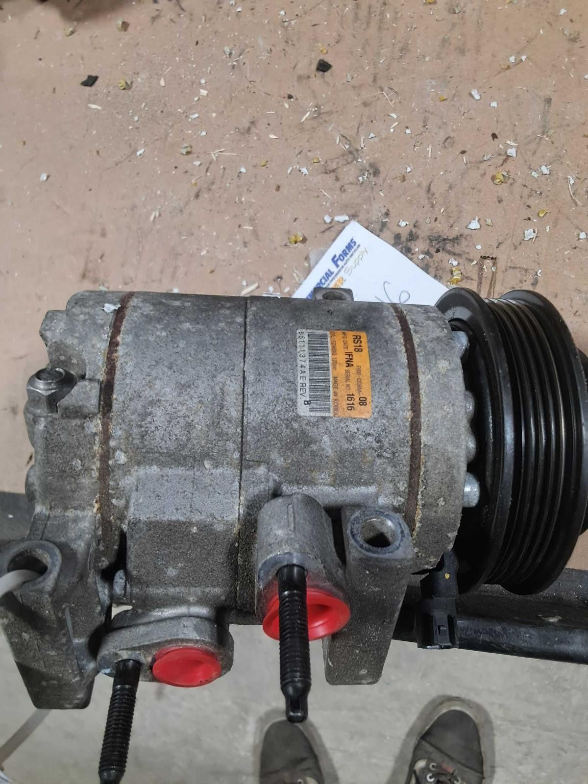 Used A/C Compressor fits: 2016 Jeep Wrangler from 03/10/14 Grade A