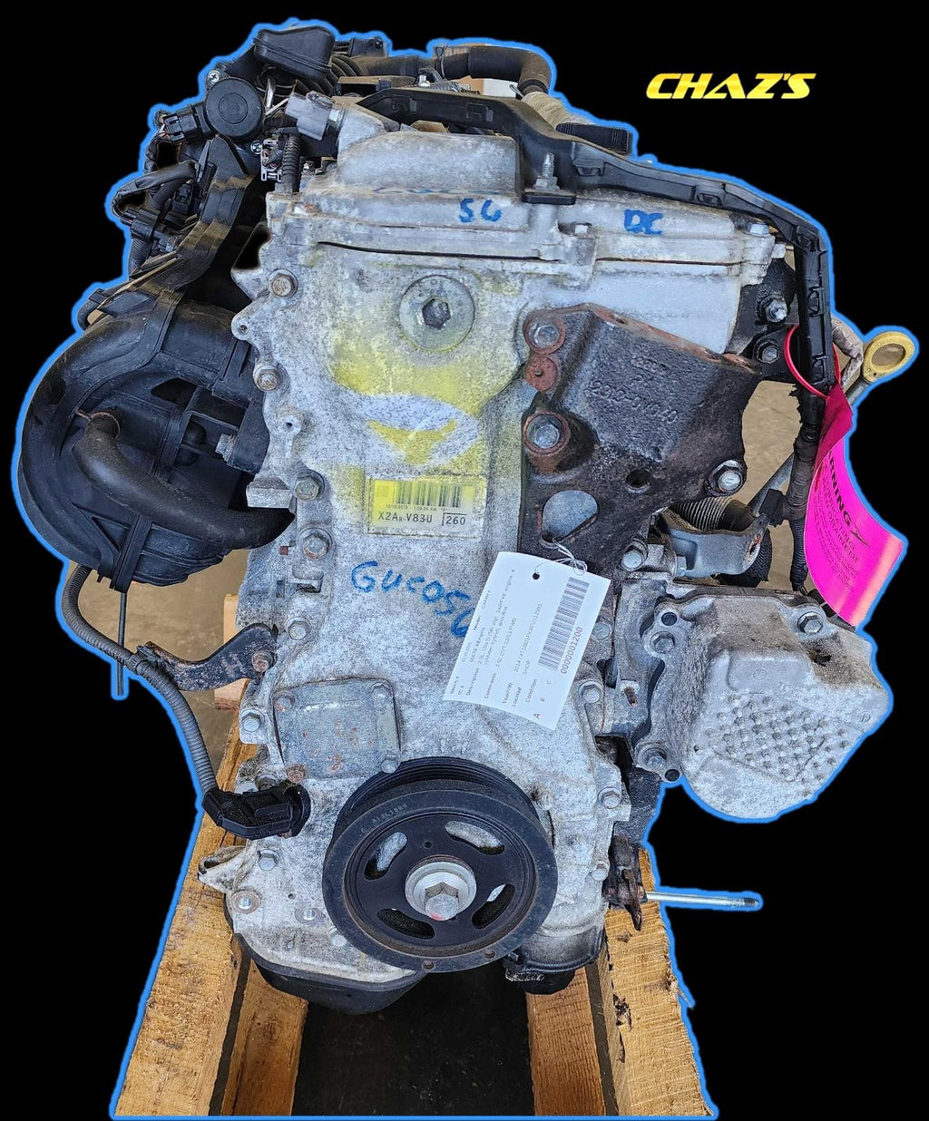 Used Engine Complete Assembly fits: 2014 Toyota Camry gasoline 2.5L VIN D 5th di