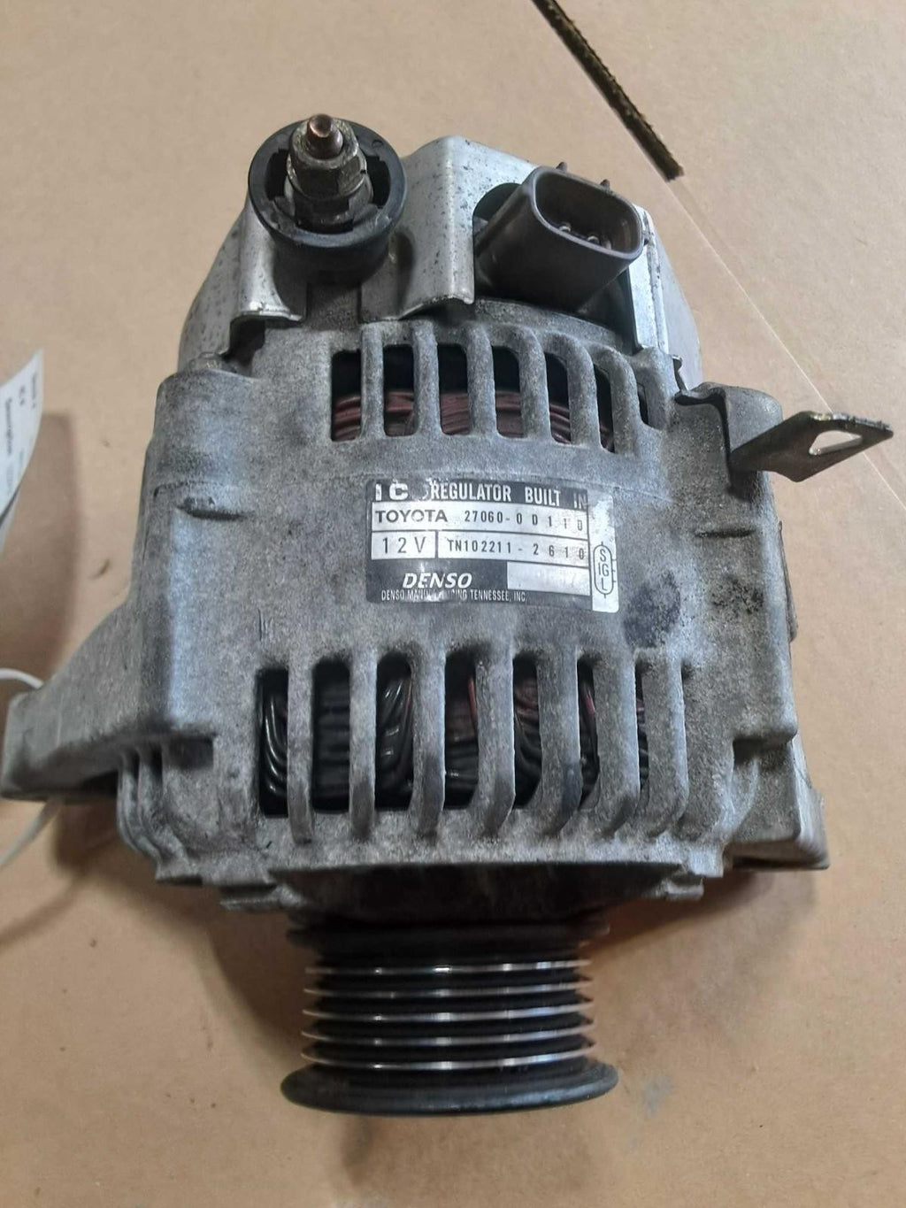 Used Alternator fits: 2005 Toyota Corolla 1ZZFE engine Grade A