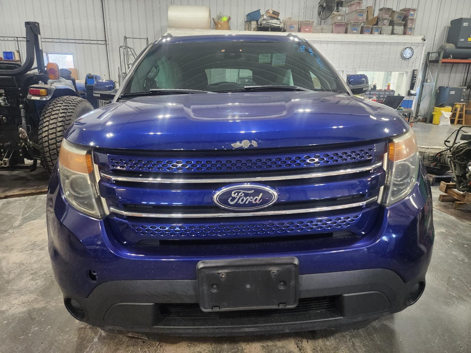 Used Front Bumper Reinforcement Front fits: 2014 Ford Explorer Front Grade A