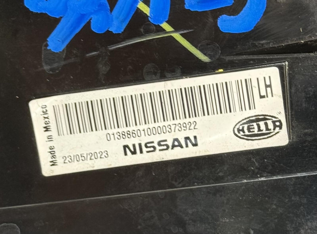 Used Left Tail Light Assembly fits: 2023 Nissan Sentra quarter mounted Left Grad