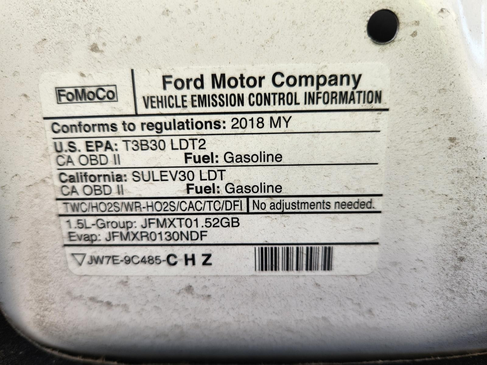 Used Engine Control Module (ECM) fits: 2018 Ford Escape Electronic Control Modul