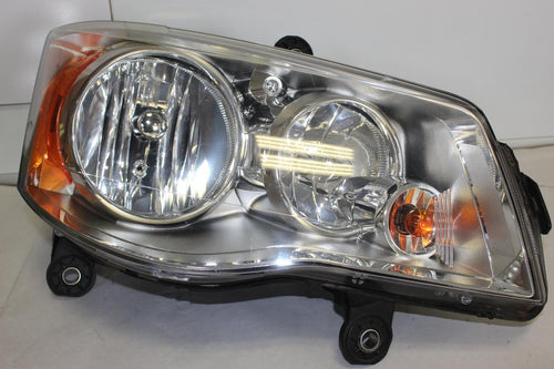 CHRYSLER TOWN &amp; COUNTRY R Headlamp quad halogen, chrome bezel, R. 16