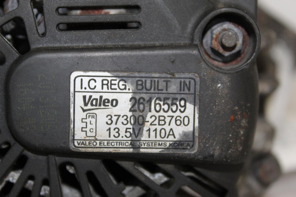 Used Alternator fits: 2014 Hyundai Veloster turbo ID 373002B750 Grade C
