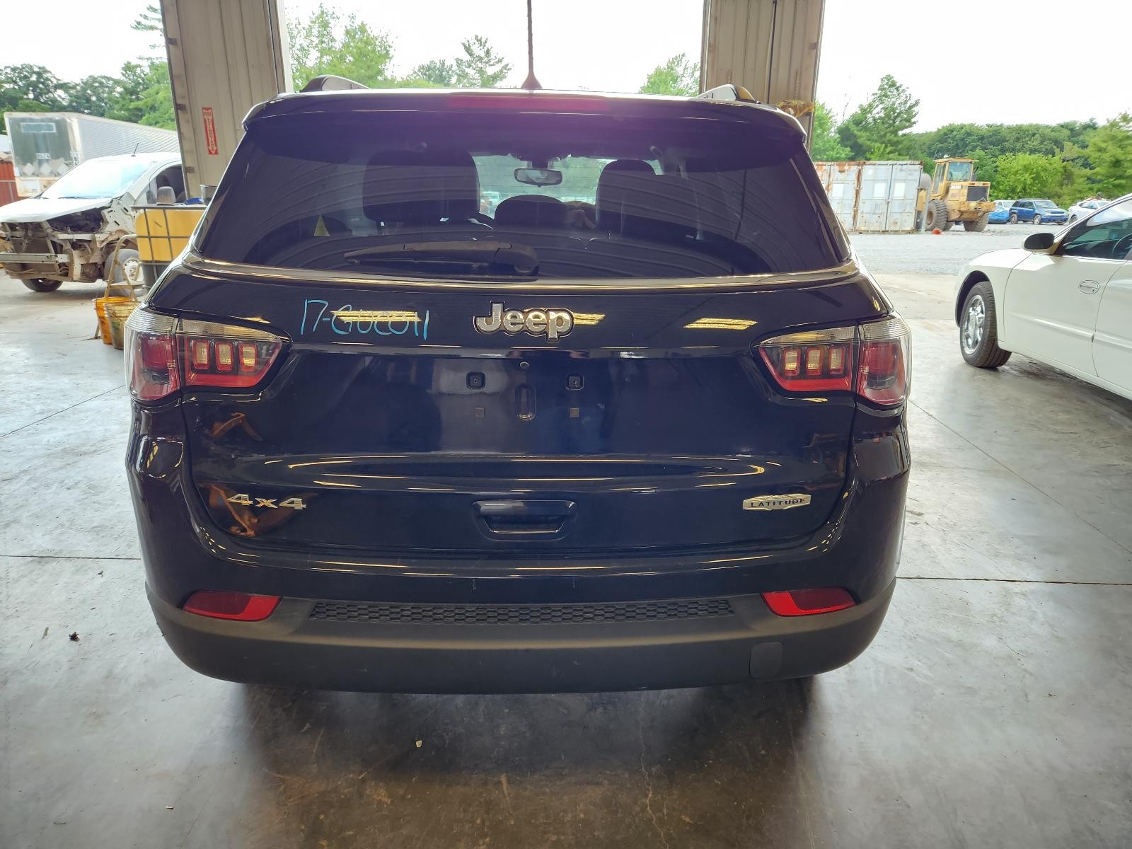 Used Left Door Mirror fits: 2017 Jeep Compass manual folding power adjustable he