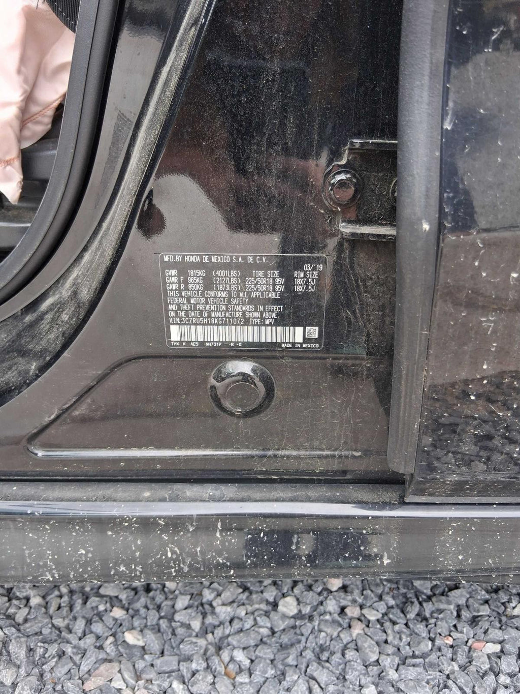 Used HVAC Blower Motor fits: 2019 Honda Hr-v  Grade A