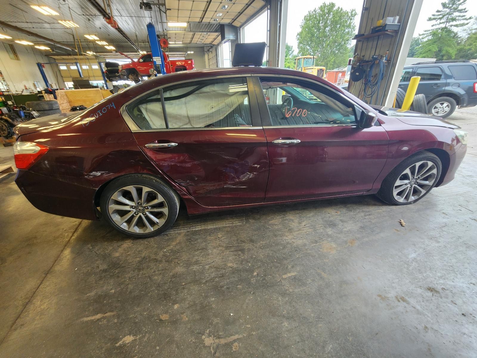 Used Speedometer Gauge fits: 2013 Honda Accord cluster US market MPH Sdn 2.4L Sp