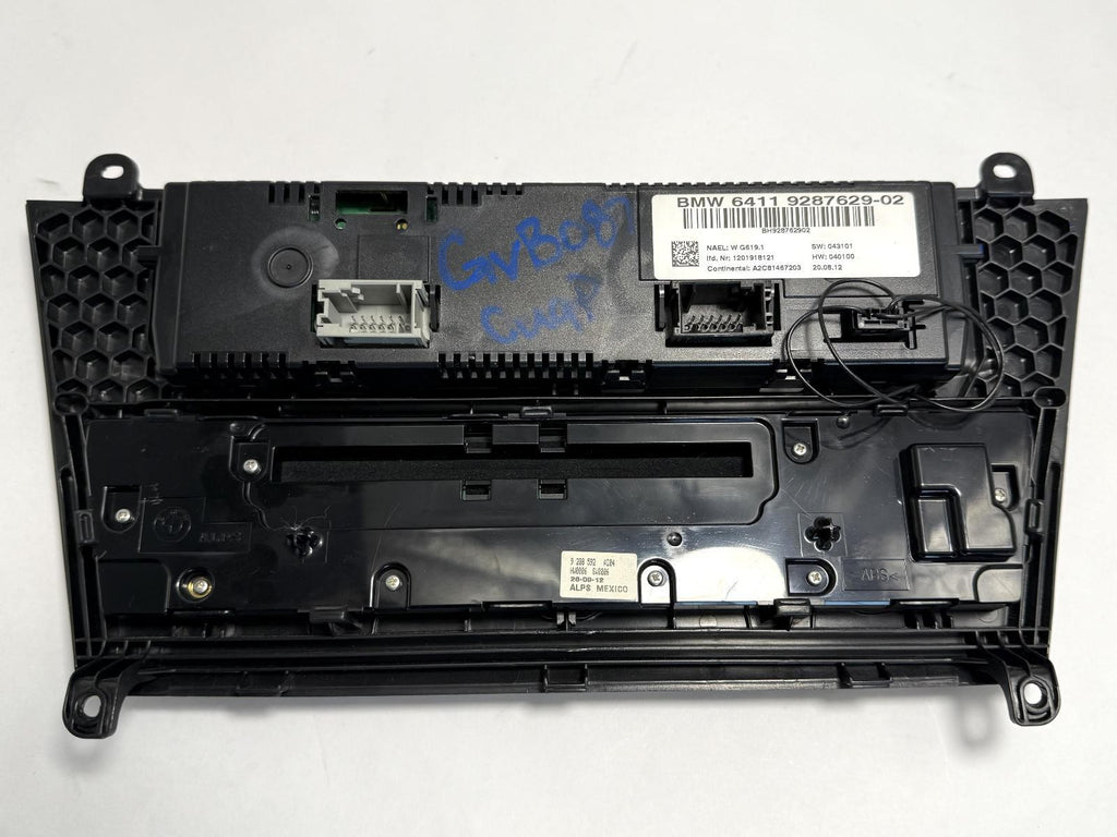2011-2014 BMW X3 HEATER A/C TEMPERATURE CLIMATE CONTROL W/ RADIO OEM