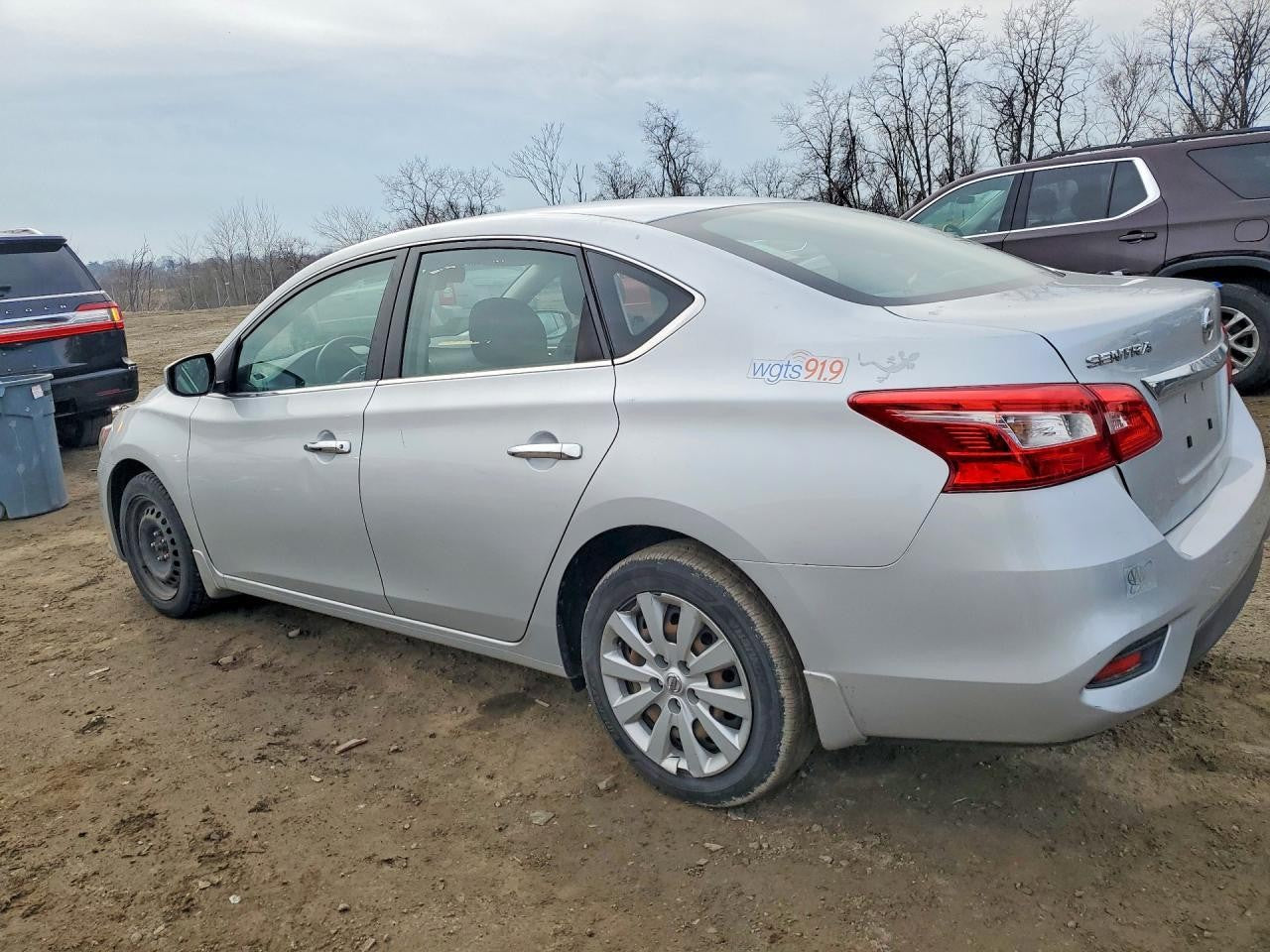 Used Rear Bumper Reinforcement Rear fits: 2017 Nissan Sentra Rear Grade A