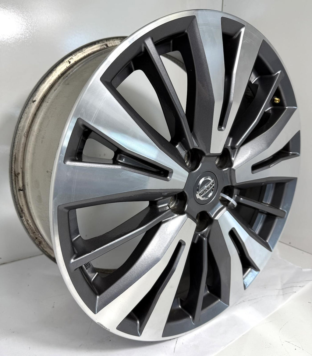 2017-2020 NISSAN PATHFINDER WHEEL 18X7.5 ALUMINUM 15 SPOKE OEM