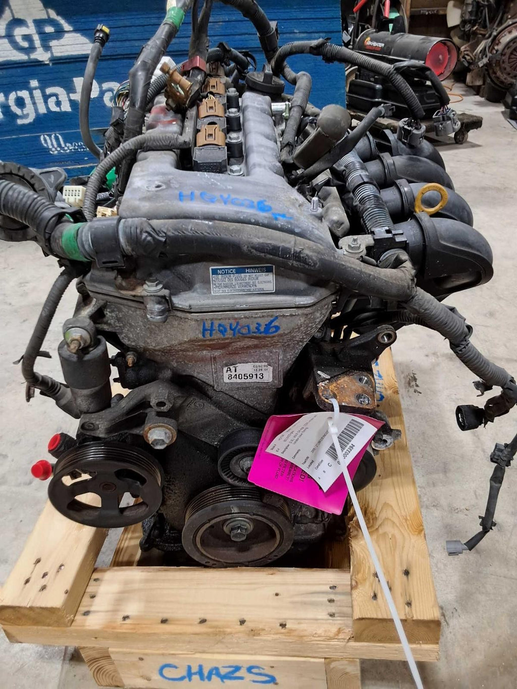 Used Engine Complete Assembly fits: 2006 Toyota Corolla 1.8L VIN R 5th digit 1ZZ