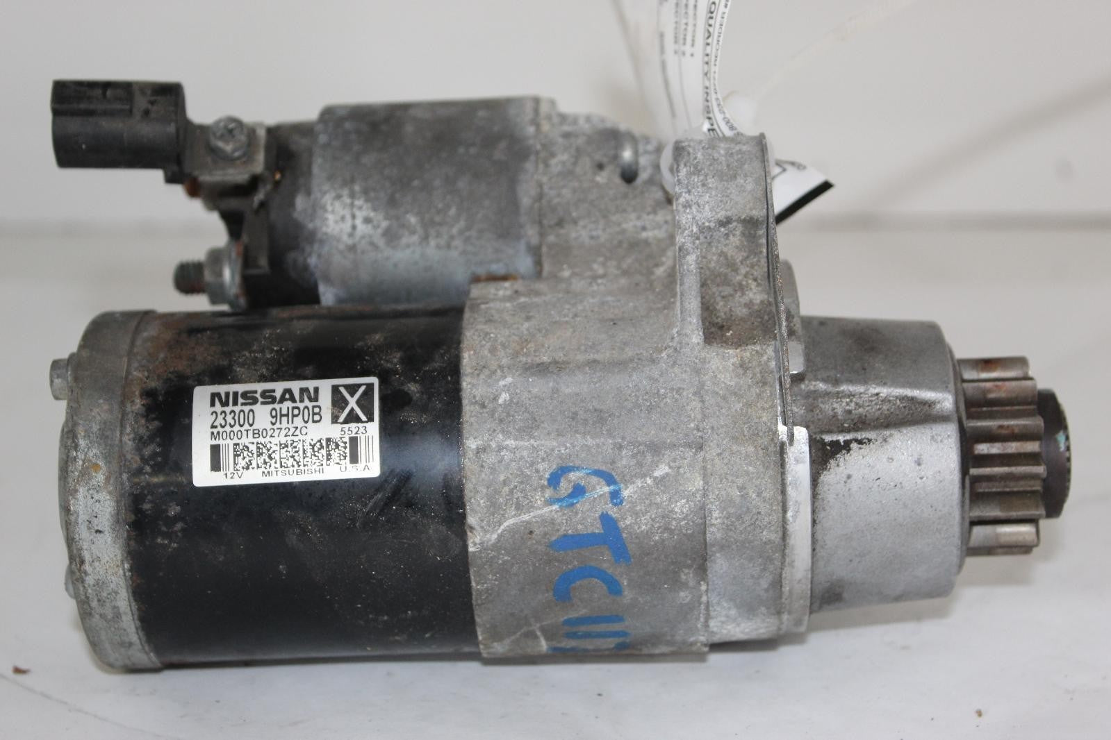 NISSAN MAXIMA Starter Motor (AT, CVT) 16 17 18 19 20 21 22 23