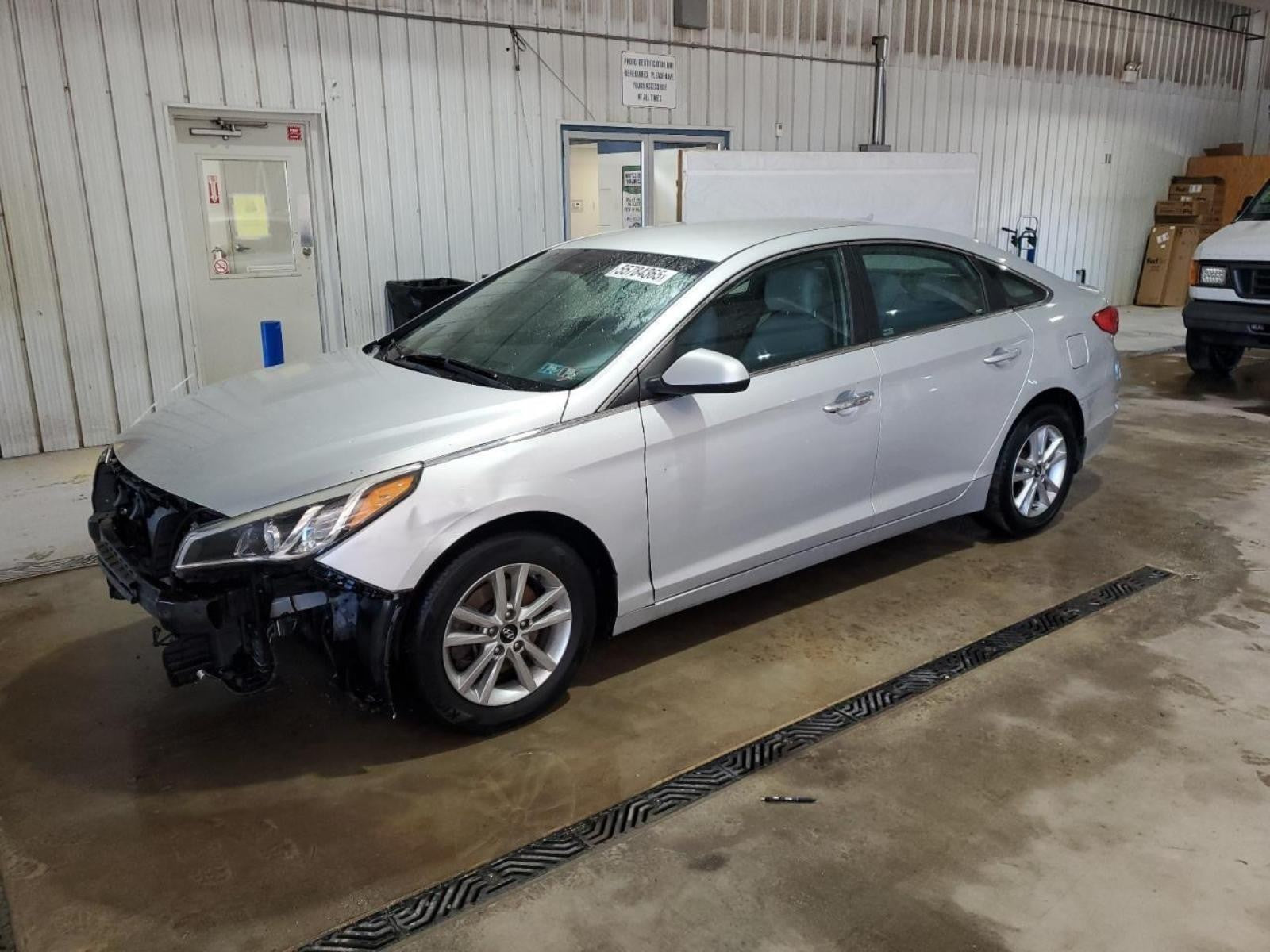 2015-2017 HYUNDAI SONATA LEFT SIDE VIEW DOOR MIRROR POWER OEM