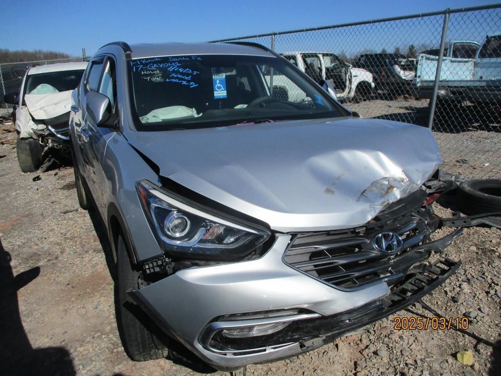 Used Right Sun Visor fits: 2017 Hyundai Santa fe roof illuminated LWB w/o sunroo