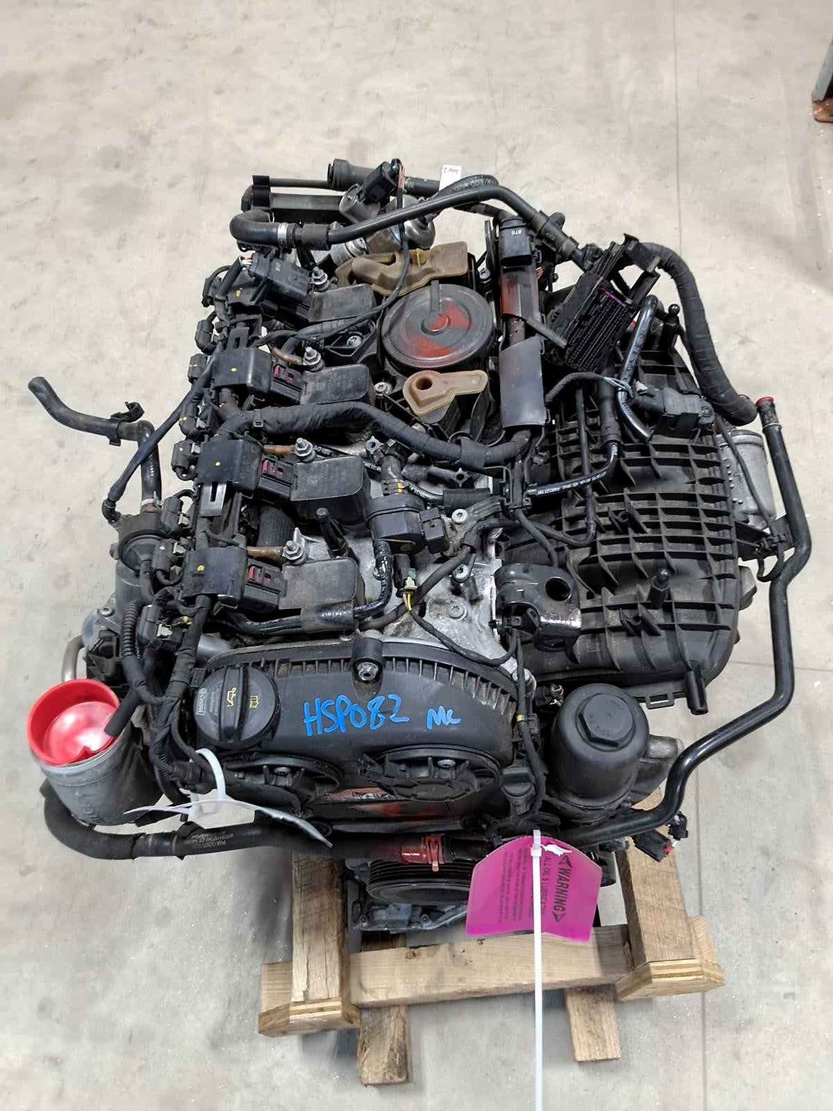 Used Engine Complete Assembly fits: 2018 Audi A5 2.0L VIN N 5th digit turbo Grad