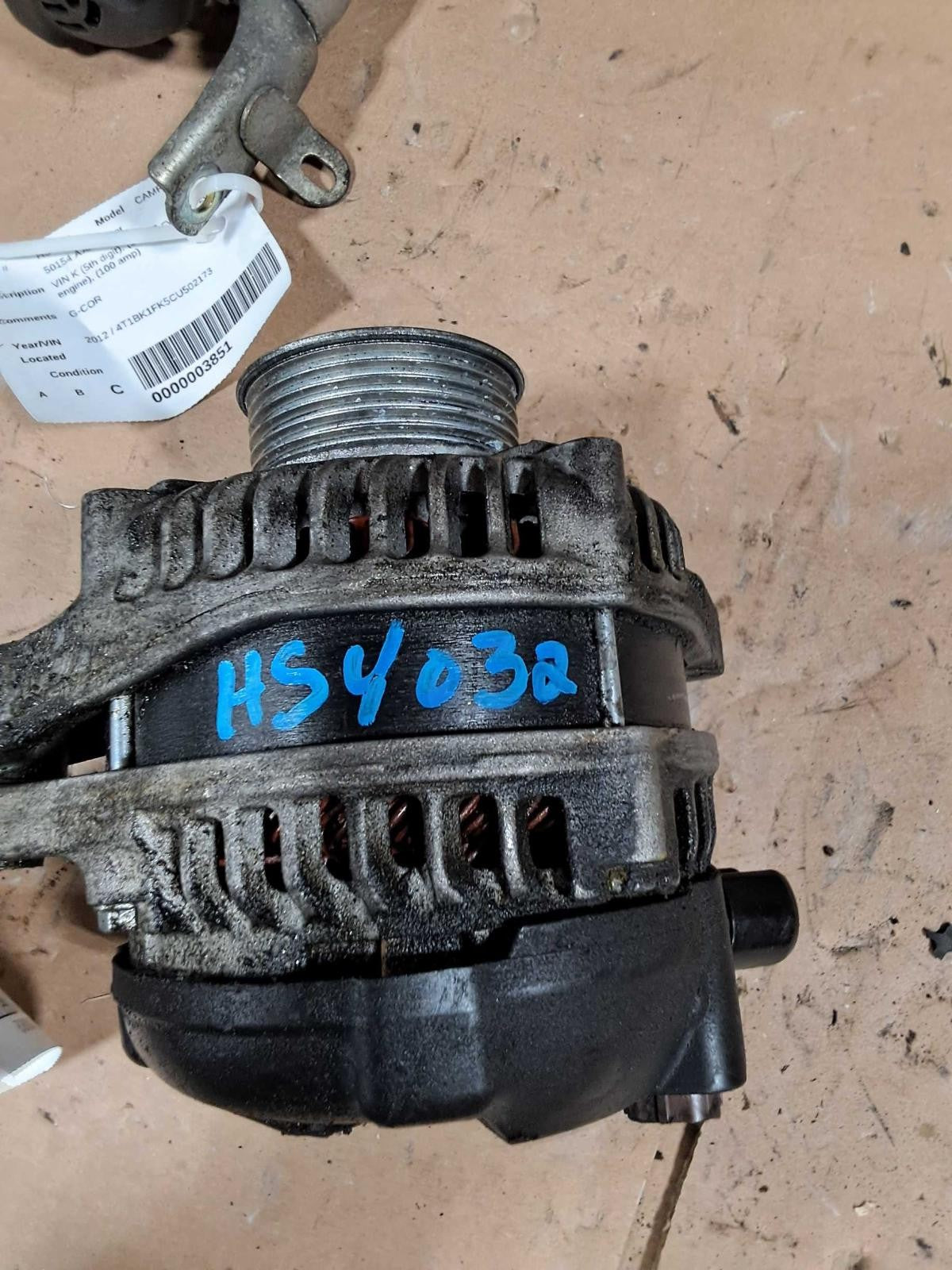 Used Alternator fits: 2011 Honda Pilot  Grade A